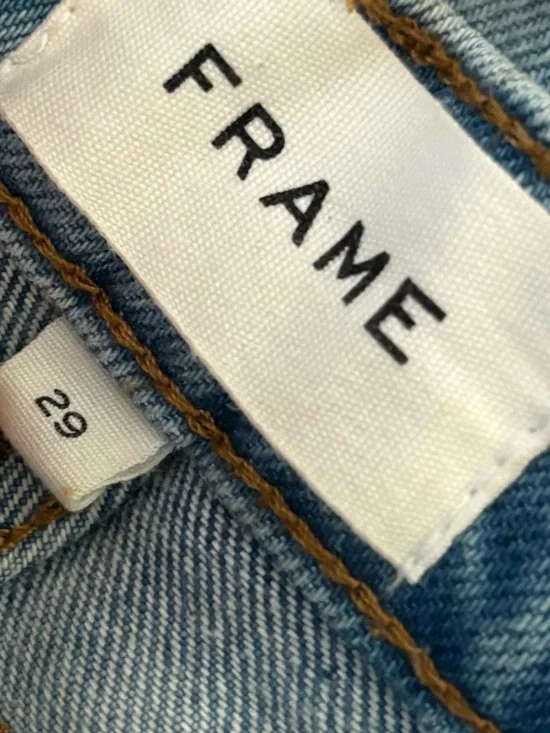 Frame Denim Long Barrel Jeans Divine Wash High Rise Size 29 NWT - Picture 8 of 10